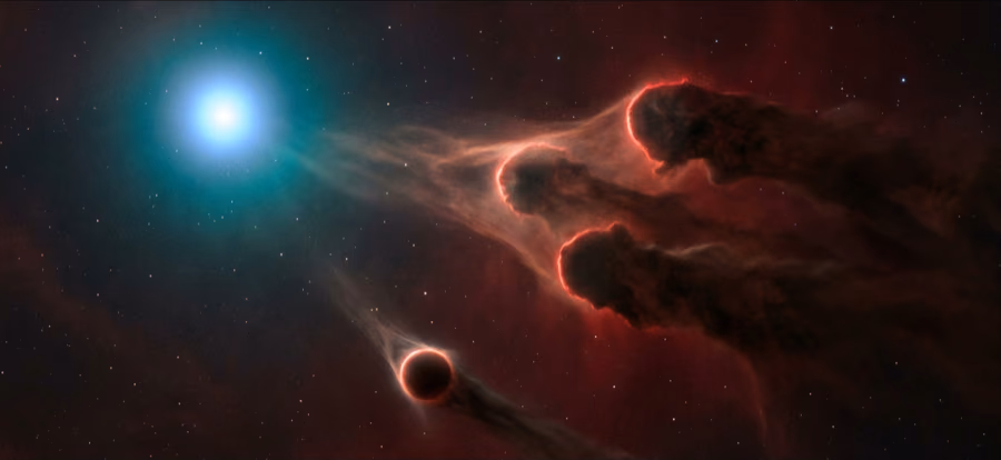 Ionization fronts — how starlight carves clouds into pillars